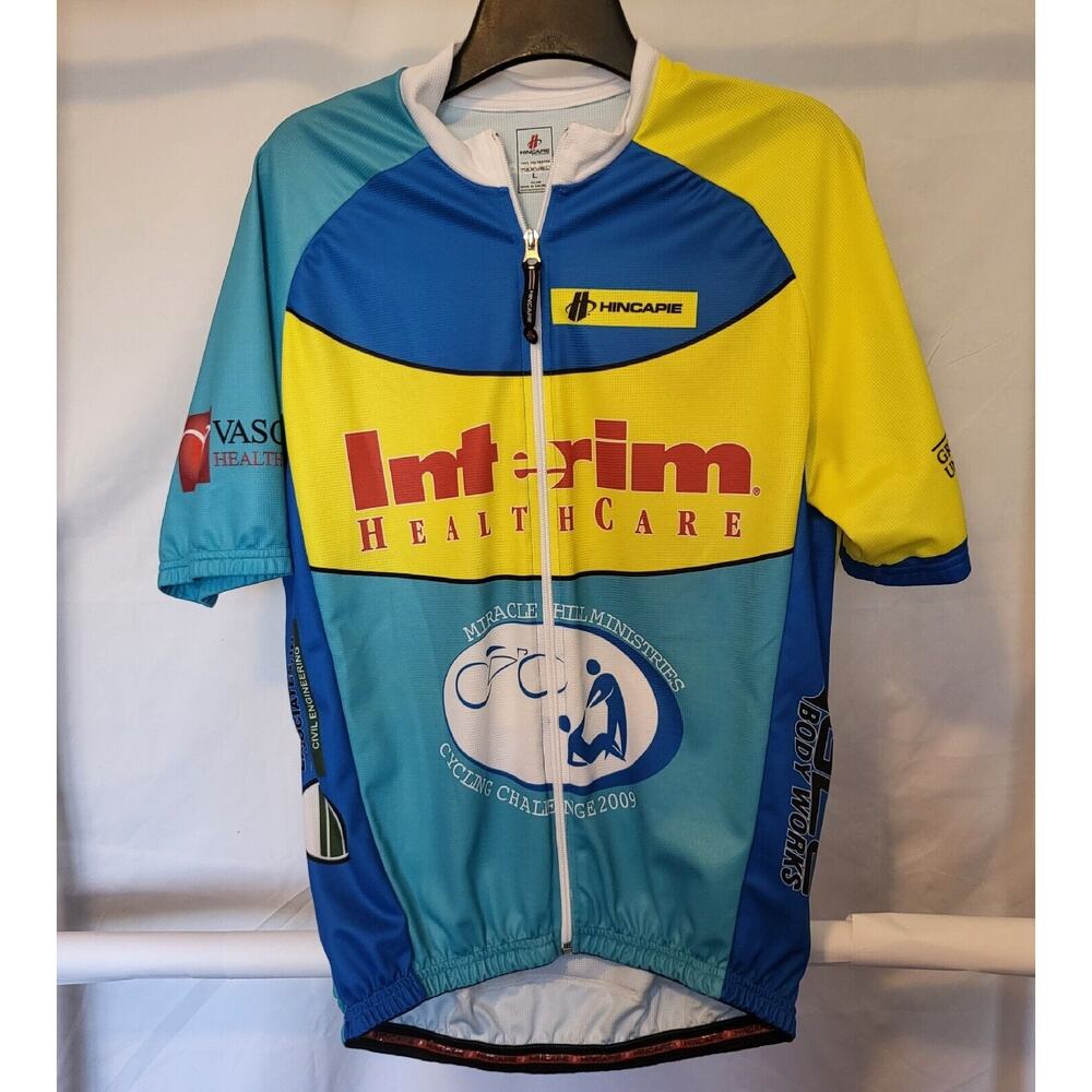 HINCAPIE SPORTWEAR MEN'S FULL ZIP Cycling Jersey